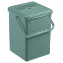 9L Compost Bucket with Carbon Filter, Bio Mistletoe Green
