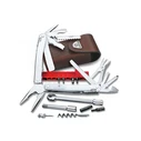 Victorinox Swiss Tool Spirit X Plus Ratchet 36-function Multi-tool with Leather Pouch