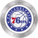 Tissot Quickster Chronograph NBA Philadelphia 76ers Men's Watch 42mm Blue Nylon Strap T095.417.17.037.18