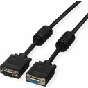 Roline VGA Cable HD15 Male-Female with Ferrite Core, 3 m