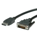 VALUE DisplayPort to DVI‑D Cable, 2 m, Black