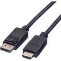 Roline DisplayPort (male) to HDMI (male) Cable, 3 m (Model 11.04.5782)
