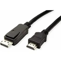 Καλώδιο DisplayPort σε HDMI VALUE 3 m (DisplayPort αρσ. - HDMI αρσ.)