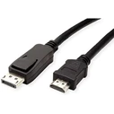 VALUE DisplayPort σε HDMI καλώδιο 4,5 m (DisplayPort αρσενικό - HDMI αρσενικό)