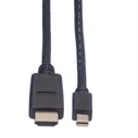 MINIDP KABELMINIDP-HDTV3M - Καλώδιο mini DisplayPort σε HDMI 3m (VALUE)