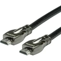 Roline HDMI UHD Καλώδιο Γωνιακό 7.5m με Ethernet (HDMI αρσ.-HDMI αρσ.)