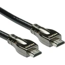 Roline HDMI UHD Καλώδιο Γωνιακό 7.5m με Ethernet (HDMI αρσ.-HDMI αρσ.)