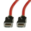 Roline HDMI 8K (7680x4320) Καλώδιο HDMI Γωνιακό 1m