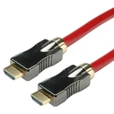 Roline HDMI 8K Καλώδιο Γωνιακό 3m HDMI male-to-male (Κόκκινο)