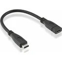 Roline USB 3.2 Gen 2 (10 Gbit/s) Type-C to Type-C Cable 0.15 m (MPN 11.02.9015)