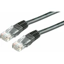 Roline U/UTP Cat.6 (Gigabit) Ethernet Patch Cord 2m Black - Value (21.99.1545)