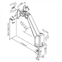 VALUE LCD Monitor Arm Wall / Desk Mount (VESA 75x75 / 100x100) - up to 10 kg (MPN 17.99.1123)