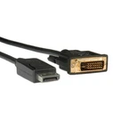 Roline καλώδιο DisplayPort (αρσενικό) σε DVI‑D (αρσενικό), 2 m, μαύρο