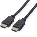 Roline HDMI High Speed Καλώδιο με Ethernet 5 m, Μαύρο