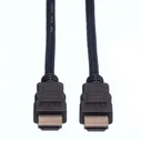 Roline HDMI High Speed Καλώδιο με Ethernet 5 m, Μαύρο