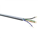Roline UTP Καλώδιο Cat6 U/UTP 305 m, μασίβ αγωγός (Massivdraht), γκρι
