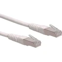 ROLINE Patch Cable Cat.6 Class E S/FTP PiMF White 10 m