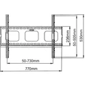 VALUE Fixed TV Wall Mount, 32-60 inches, up to 80 kg (Model 17.99.1214)
