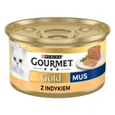 Gourmet Υγρή Τροφή για Ενήλικες Γάτες σε Κονσέρβα με Γαλοπούλα και Κρέας 85gr