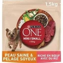 Purina One 1.5 kg Dry Food for Adult Small Breed Dogs with Beef & Rice