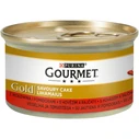 Gourmet Υγρή Τροφή για Ενήλικες Γάτες σε Κονσέρβα με Βοδινό και Λαχανικά 85gr
