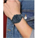 Tommy Hilfiger Asher Men's Watch 44mm Quartz Chronograph Blue Stainless Steel Bracelet 1791853