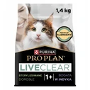 Pro Plan Live Clear Ξηρά Τροφή για Ενήλικες Στειρωμένες Γάτες με Ευαίσθητο Ουροποιητικό με Γαλοπούλα 1.4kg