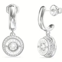 Guess Σκουλαρίκια από Ατσάλι Γκρι JUBE05558JWRH