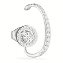 Guess Σκουλαρίκι από Ατσάλι Γκρι JUBE03292JWRH (Μόνο ένα)