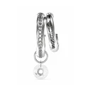 Guess Σκουλαρίκια από Ατσάλι Γκρι JUBE03294JWRH