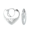 Guess Σκουλαρίκια από Ατσάλι Γκρι JUBE05207JWRH