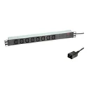 ROLINE 19-inch 1U Power Strip (PDU) 8x C13 with C20 Plug, Aluminium, 2 m (SKU: 21352132)