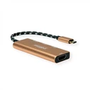 ROLINE GOLD USB Type-C Docking Station, HDMI 4K30Hz, 2x USB 3.2 Gen 1 (USB-A), 1x USB-C PD — Model 12.02.1119