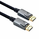 Roline Καλώδιο DisplayPort v1.4 1 m (DisplayPort male - male) — Υποστηρίζει DSC 1.2a, FEC, HDR10, 8K@60Hz, 4K@120Hz