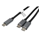 ROLINE USB-C Split Charging Cable 1.8 m (2 x USB-C, 100W)