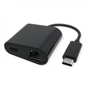 VALUE USB 3.2 Gen 2 Type‑C to Gigabit Ethernet Adapter with 1x PD Port (100W)