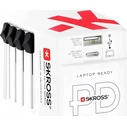 SKROSS World USB Charger AC65PD με USB‑C καλώδιο (παγκόσμιος αντάπτορας/φορτιστής)