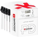SKROSS World USB Charger AC65PD με USB‑C καλώδιο (παγκόσμιος αντάπτορας/φορτιστής)