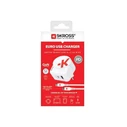 SKROSS Euro USB Charger A/C 65PD με USB-C Καλώδιο
