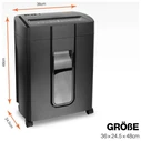 Peach High Performance Paper Shredder (PS500-70OP) incl. Service Kit