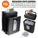 Peach High Performance Paper Shredder (PS500-70OP) incl. Service Kit
