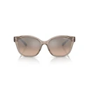 Γυναικεία Γυαλιά Ηλίου Armani Exchange AX4127S 82408Z — Καφέ κοκκάλινος σκελετός, Καφέ ντεγκραντέ φακός (54/17/140)