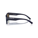 Arnette Men's Sunglasses AN4344-275922 - Matte Dark Blue (Navy) Frame, Dark Grey Mirror Polarized Lenses, 54/19/145 mm
