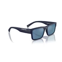 Arnette Men's Sunglasses AN4344-275922 - Matte Dark Blue (Navy) Frame, Dark Grey Mirror Polarized Lenses, 54/19/145 mm