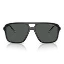 Armani Exchange Ανδρικά Γυαλιά Ηλίου AX4150SU 805887 Μαύρος Σκελετός Γκρι Φακοί (59/15/145)