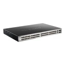 D-Link DGS-3130-54TS/E Managed L3 Switch — 48 x 1GbE Ports, 4 x SFP