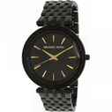 Michael Kors Darci Women's Watch 39 mm Quartz Black Stainless Steel Bracelet MK3337