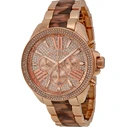 Michael Kors Wren Γυναικείο Ρολόι 21mm με Ροζ Χρυσό Μεταλλικό Μπρασελέ MK6159