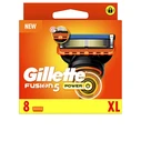 Gillette Fusion 5 Power Replacement Blades - 5 Blades per Cartridge with Lubricating Strip, Pack of 8