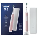 Braun Oral‑B Pro Series 1 CrossAction Electric Toothbrush, Pink, with Travel Case